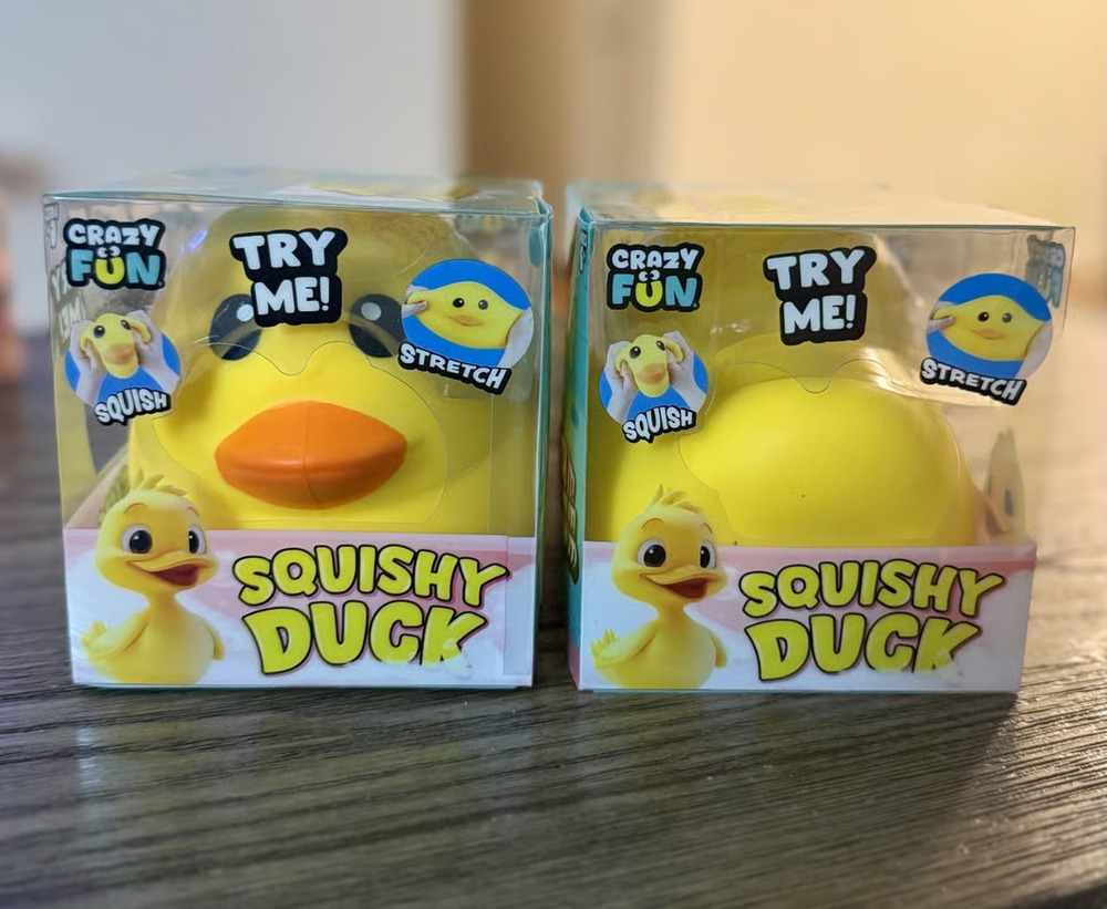 RMS Crazy Fun JUMBO Squishy Duck Novelty Fidget Squeeze Toy Rare Viral New 2026